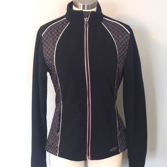 Harley-Davidson Pink Label Fleece Jacket, sz M. - Picture 2 of 12